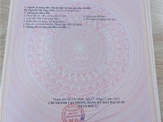 Đất bán nằm trong kdc đông đúc! giá đầu tư