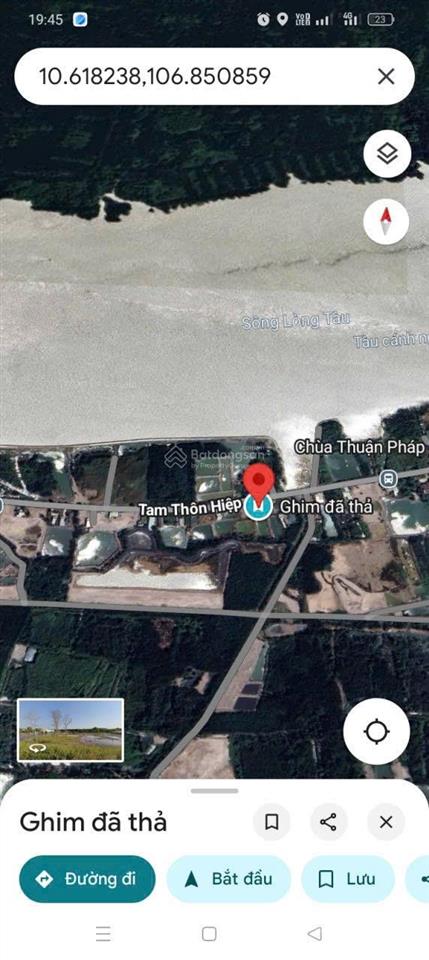 Đất mt đường tam thôn hiệp view hướng sông lòng tàu! giá đầu tư