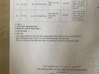 Nhà bán tại xã cần giờ giá tốt chỉ 4,7 tỷ hàng ngộp