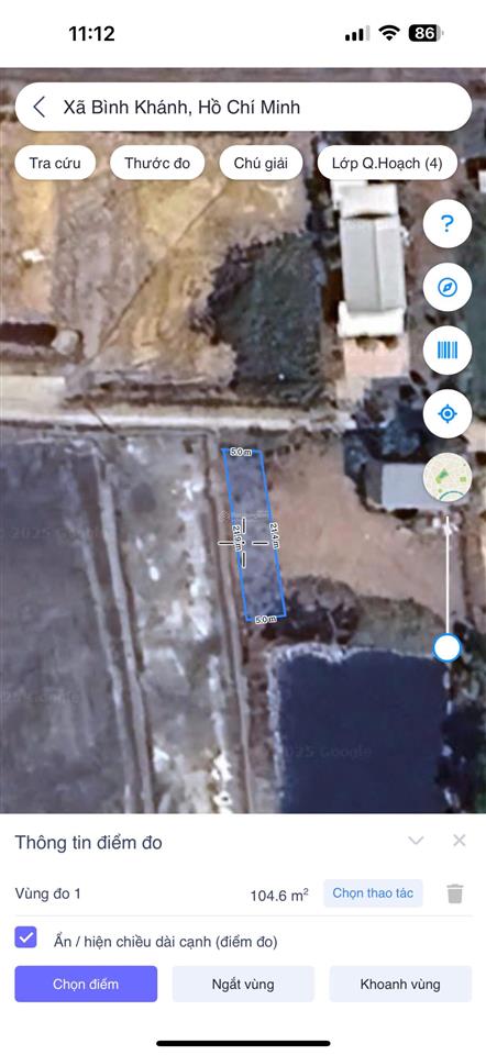 Đất thổ cư cách phà 1km, kdc đông