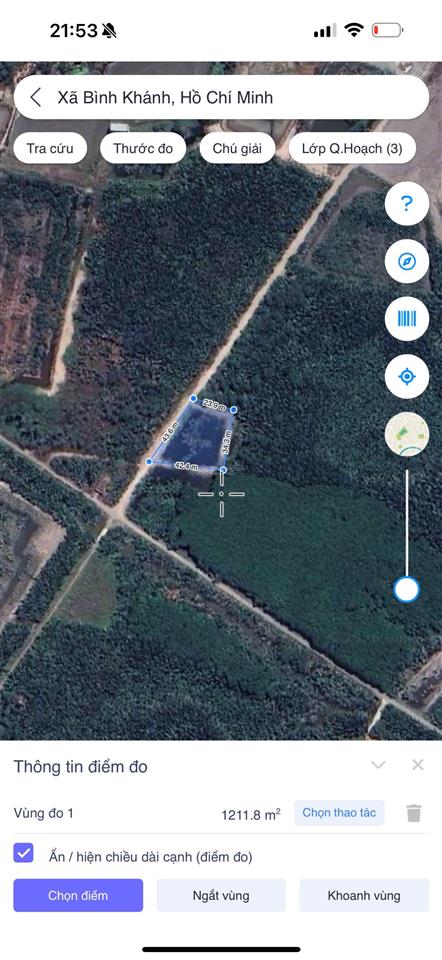 Đất nông nghiệp đường oto, dt 1218m2, mt đường oto quay đầu. giá 2,6 tỷ trọn sổ