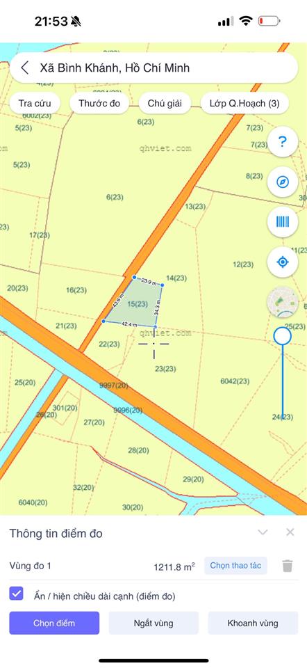 Đất nông nghiệp đường oto, dt 1218m2, mt đường oto quay đầu. giá 2,6 tỷ trọn sổ