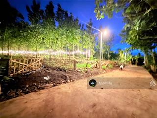 Mua một mảnh đất sở hữu một không gian sống chậm vườn nghỉ dưỡng giáp suối trị an