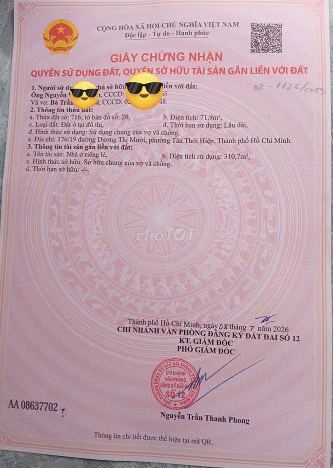 Chính chủ bán nhà 6 tấm mới đẹp gần khu bệnh viện Đa Khoa TMT