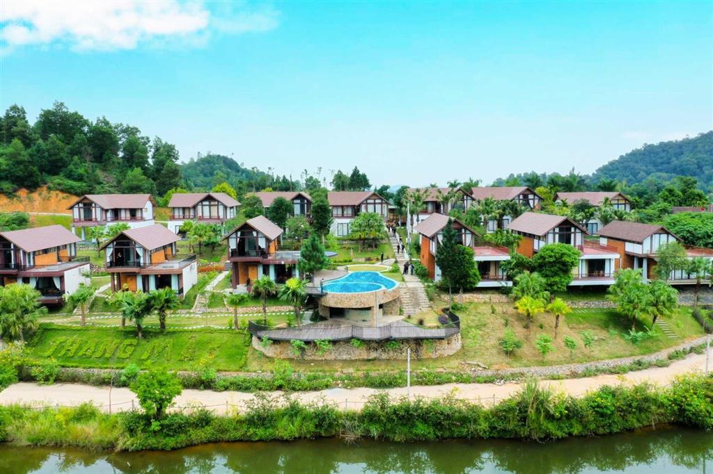 Bán căn biệt thự nghỉ dưỡng thang mây village bản xôi ba vì 7,6 tỷ sổ đỏ full thổ cư, full nội thất