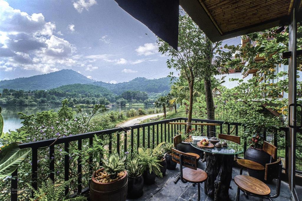 Bán căn biệt thự nghỉ dưỡng thang mây village bản xôi ba vì 7,6 tỷ sổ đỏ full thổ cư, full nội thất