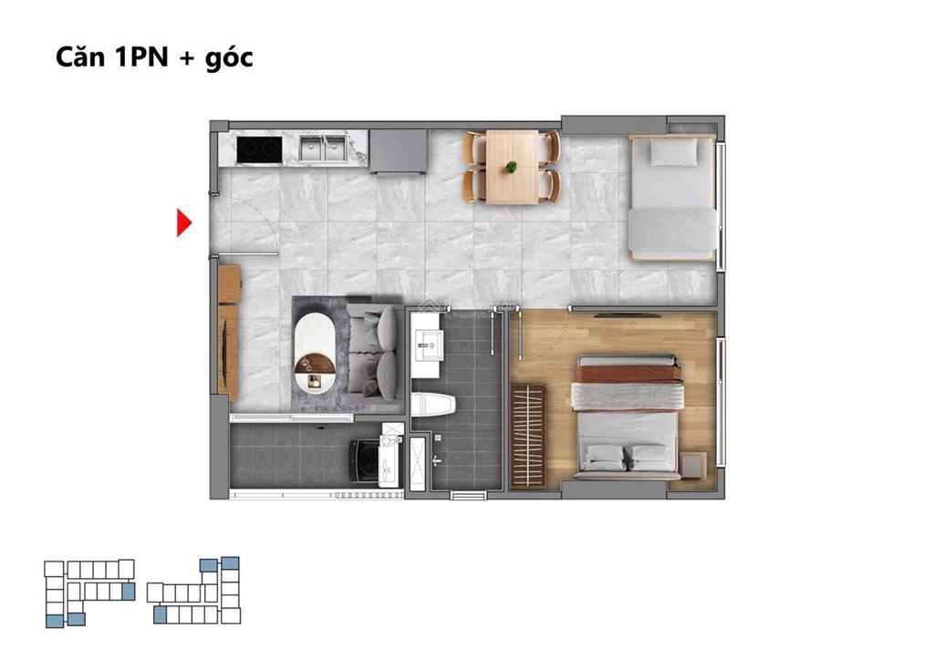 Bán căn hộ hạng sang fenica giá chỉ 1 tỷ 580 ký hợp đồng mua bán 10%, thanh toán 6 triệu mỗi tháng