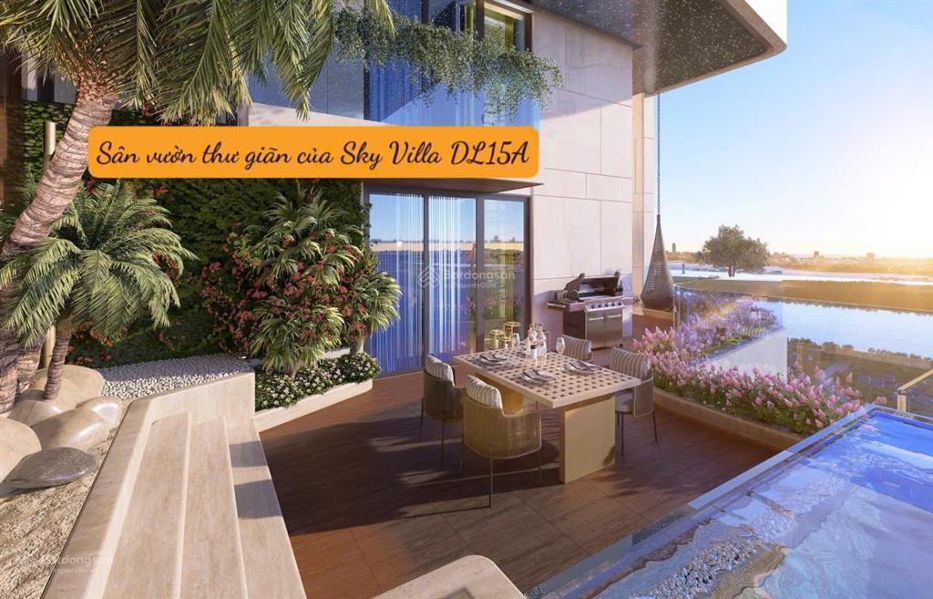 Sky villa sân vườn bể bơi riêng view trọn sông hồng noble tây hồ vận hành 5* bởi worldhotels
