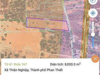 900k/m2 cho đất trung tâm thiện nghiệp, phan thiết