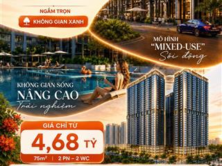 Bán căn hộ 2pn diện tích 75m2 nằm trên đường vành đai 3.5 giá 4,68 tỷ