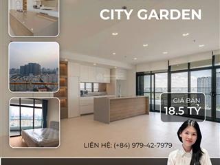 Bán căn hộ city garden 3 phòng ngủ giá tốt