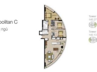 Bán căn hộ city garden 3 phòng, tháp c, giai đoạn mới, giá 18 tỷ