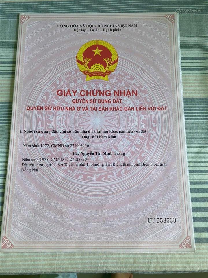 Đất mặt tiền quốc lộ 1a vừa ở và kinh doanh gần ngã tư dầu giây khu trung tâm sầm uất giá 5tỷ