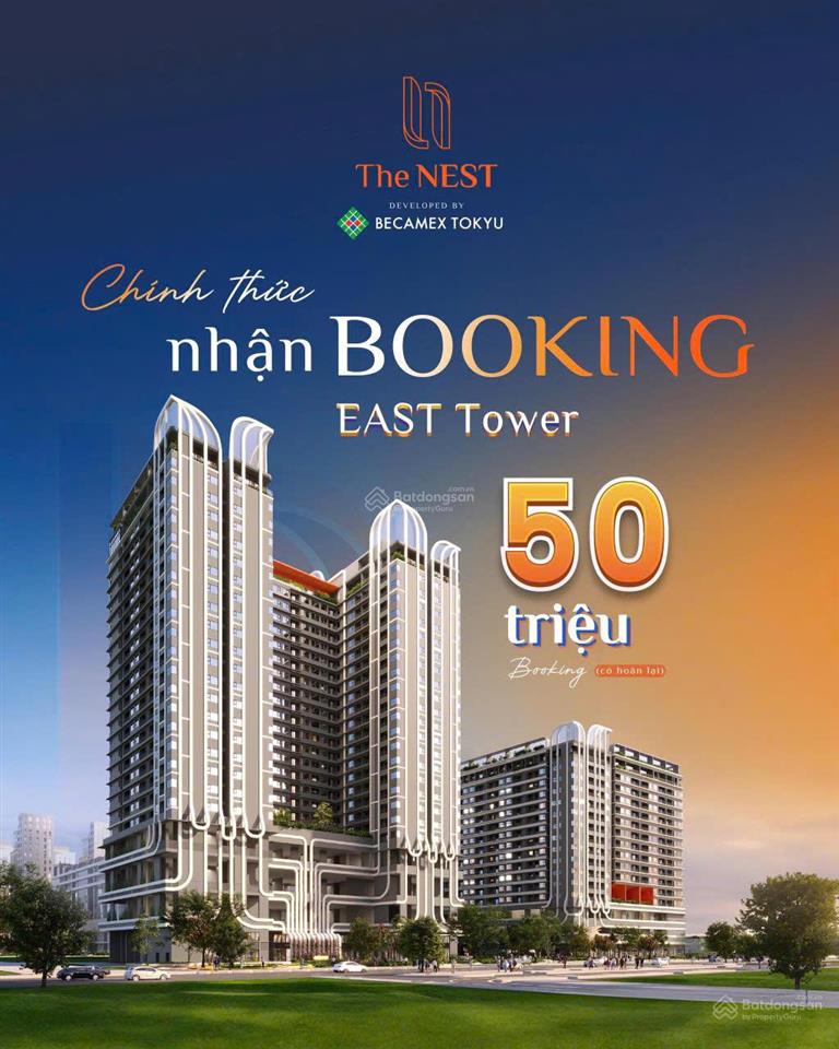The nest  chính thức nhận booking tòa east   mr bình nv cđt becamex tokyu 0919 433 ***