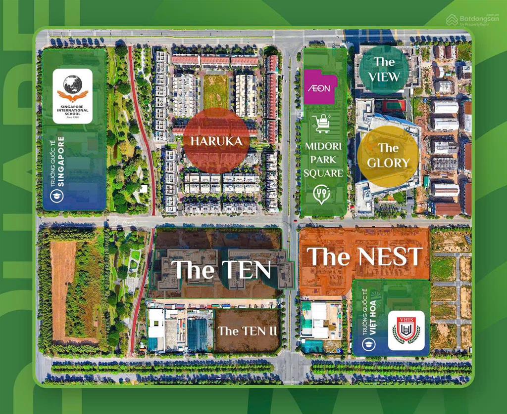 Trực tiếp giỏ hàng midori park the nest cđt becamex tokyu   nv cđt 0919 433 ***