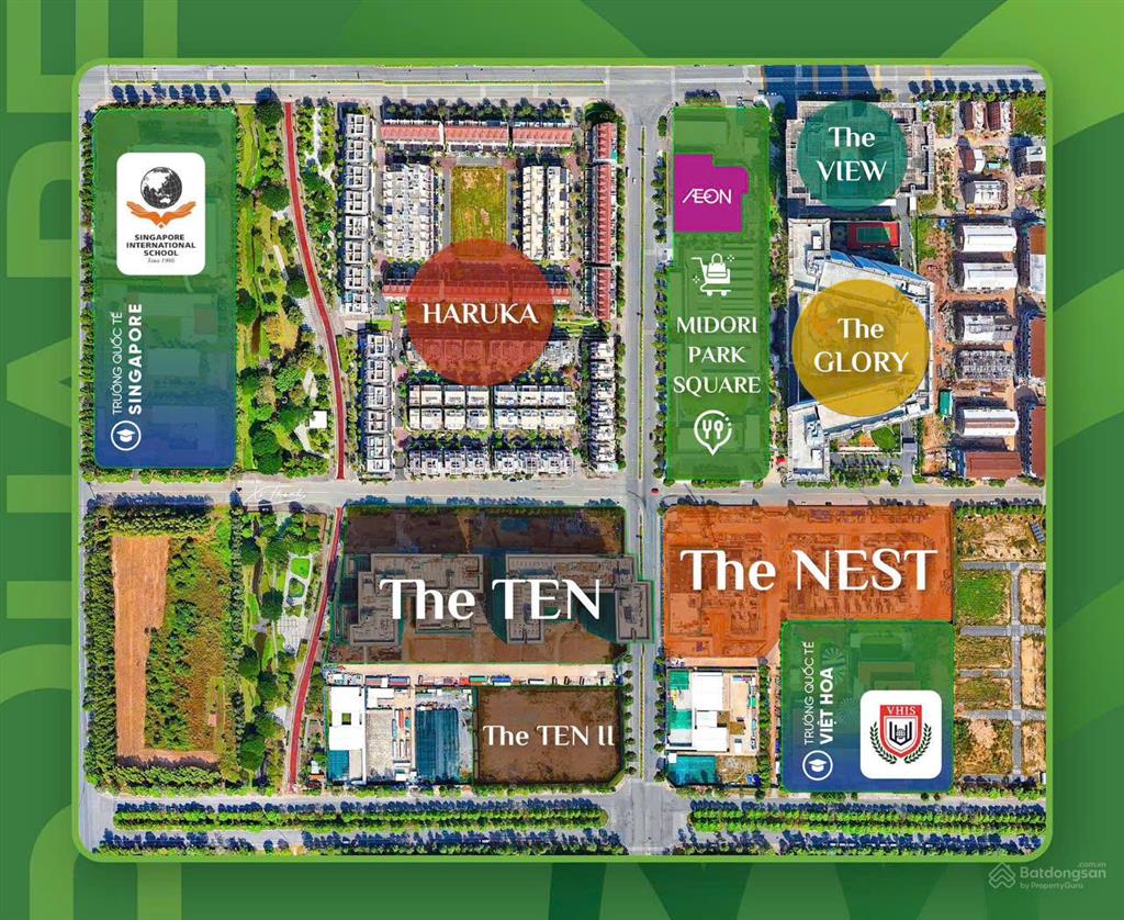 Bán căn 1pn dự án the ten  tầng 8 view đẹp giá gốc từ cđt becamex tokyu  0919 433 ***