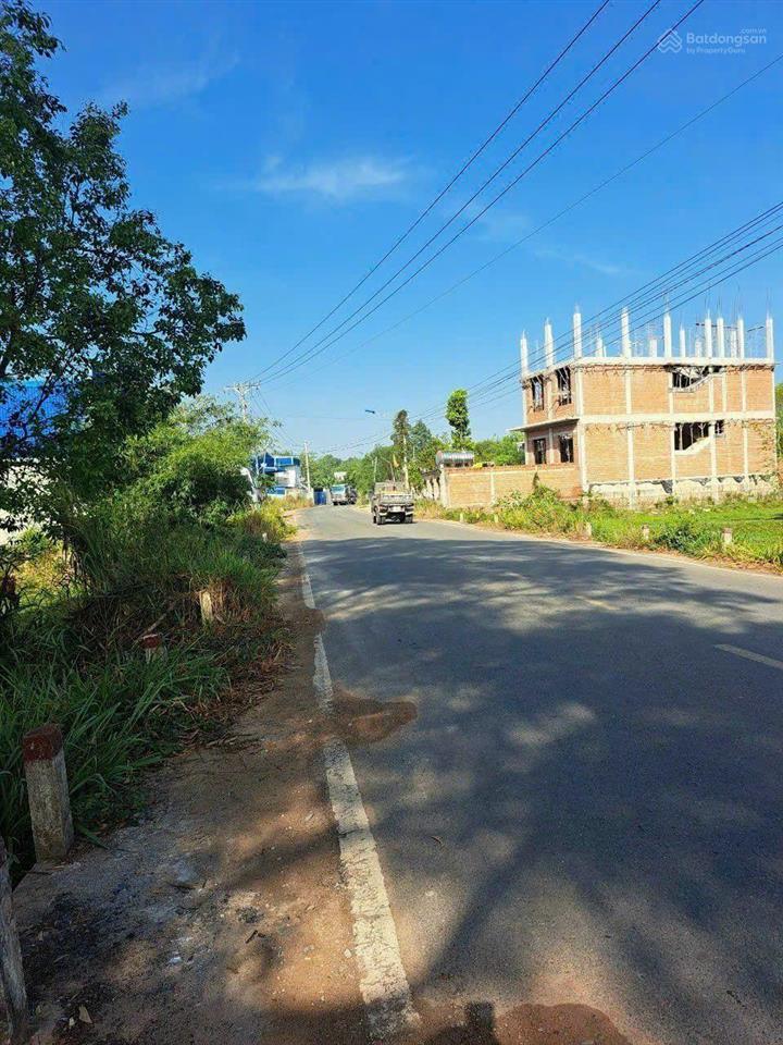 Đất kho xưởng 23m mặt tiền đường nhựa, dt 1124m2