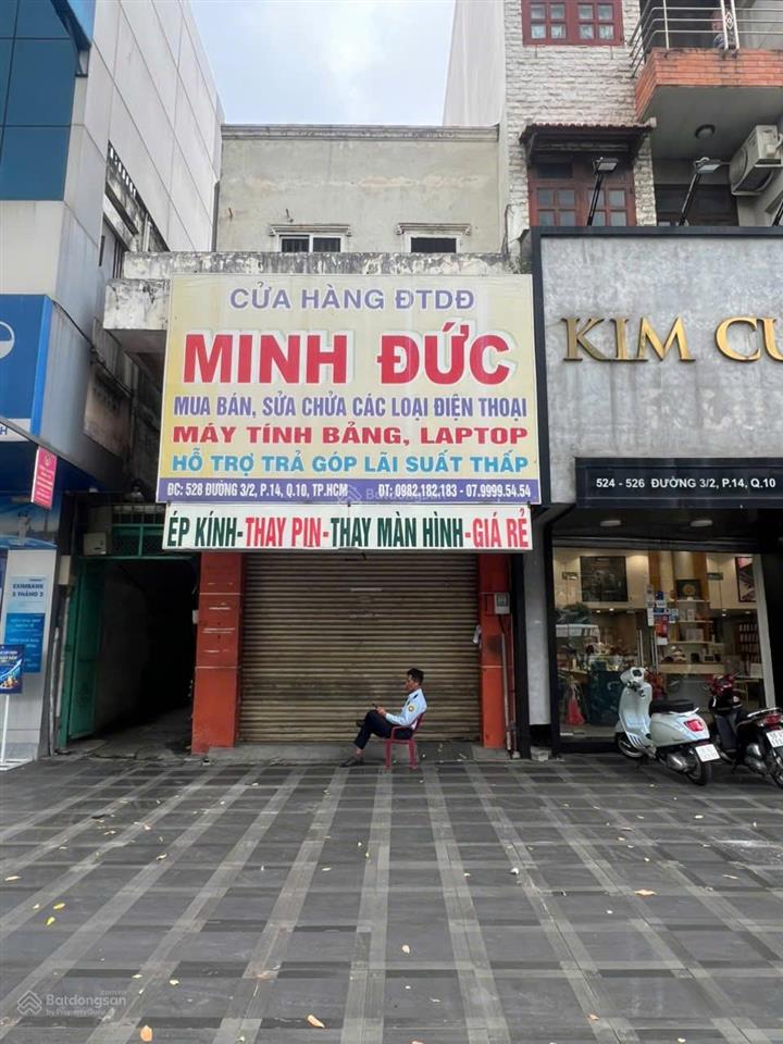 Định cư  bán gấp 3 mặt tiền 3/2, quận 10 4x25m  ctxd hầm 7 tầng  hđt 125 triệu, giá 33.5 tỷ
