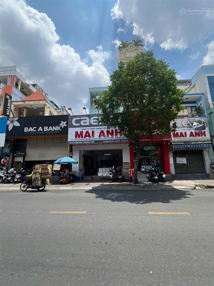 Siêu rẻ  rẻ hơn thị trường 30%, chủ cần bán gấp nhà mặt tiền tô hiến thành, dt 5x22m chỉ 32.5 tỷ