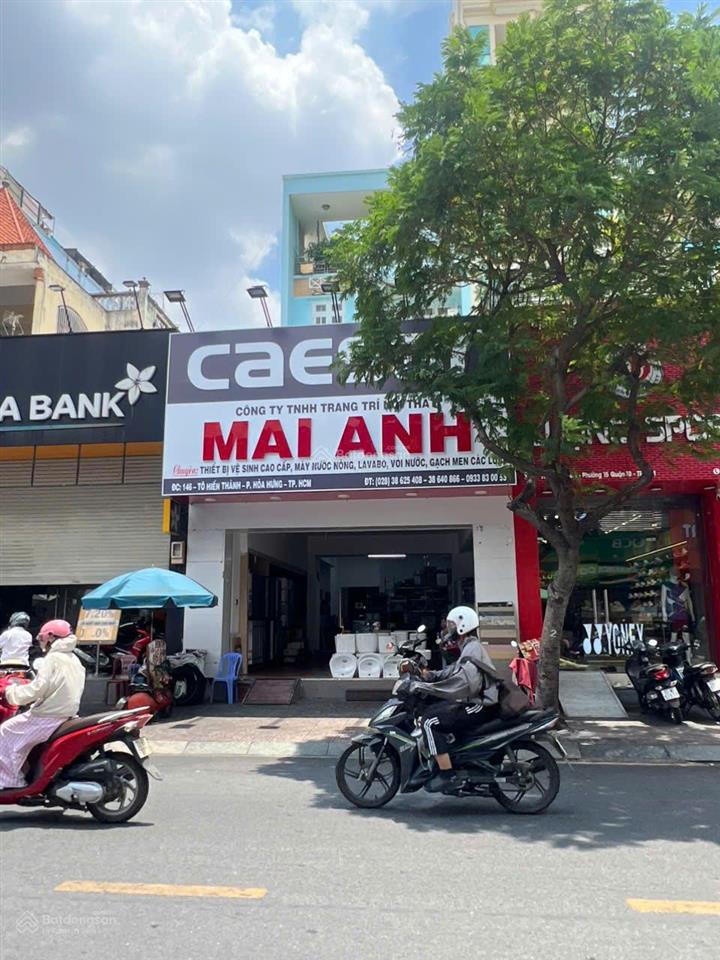 Siêu rẻ  rẻ hơn thị trường 30%, chủ cần bán gấp nhà mặt tiền tô hiến thành, dt 5x22m chỉ 32.5 tỷ