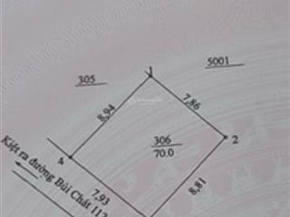 Bán đất kiệt bùi chát kiệt 3m gần cổng khu công nghiệp hoà khánh