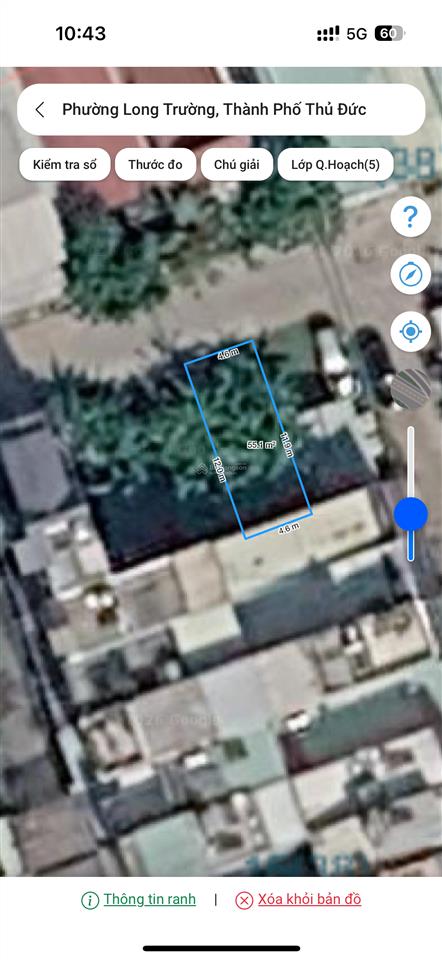 Đất mặt tiền hẻm 47 đường trường lưu, phường long trường