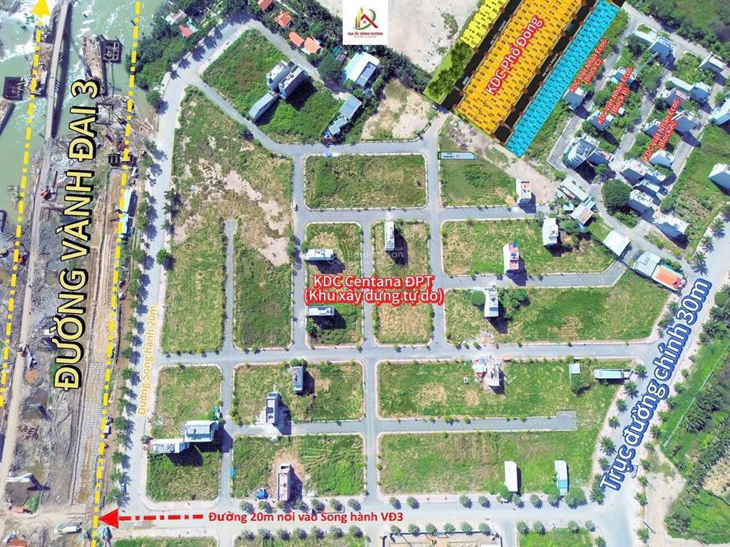 Bán đất nền dự án gần centana city điền phúc thành, 3,8 tỷ/61m², hàng hiếm tại giá cực chất