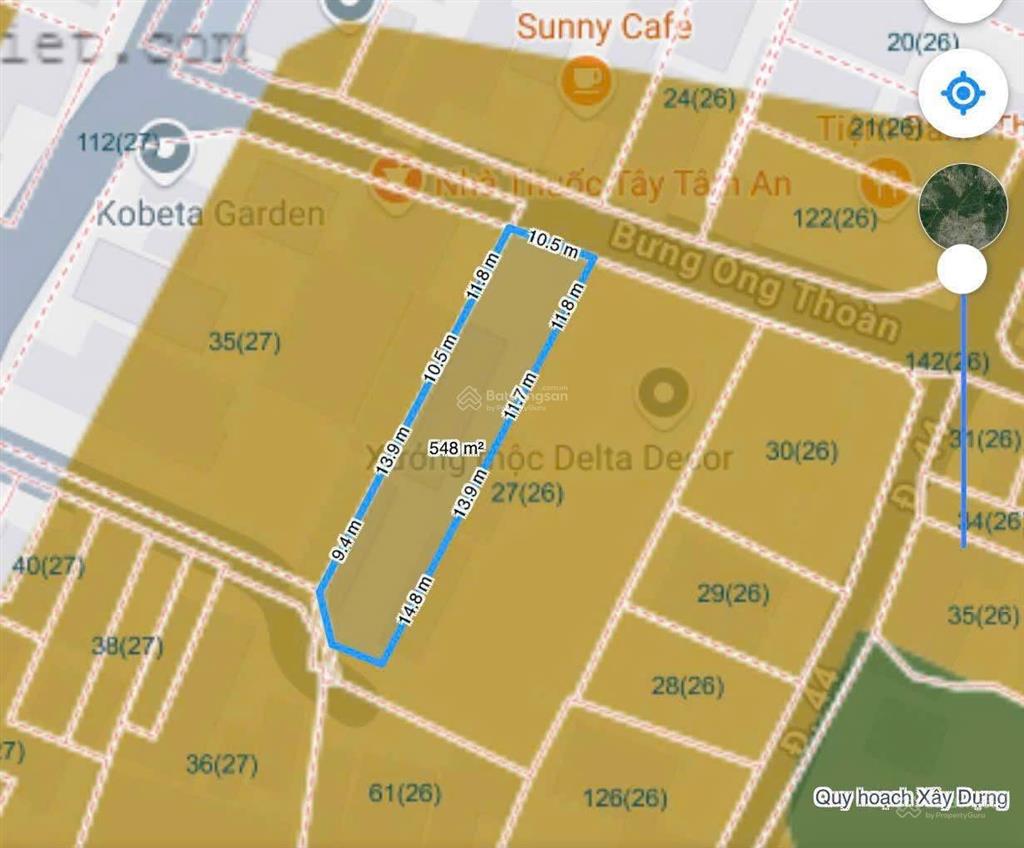 Bán đất tại bưng ông thoàn, 29 tỷ, 547 m2, uy tín chỉ với cơ hội đầu tư lớn