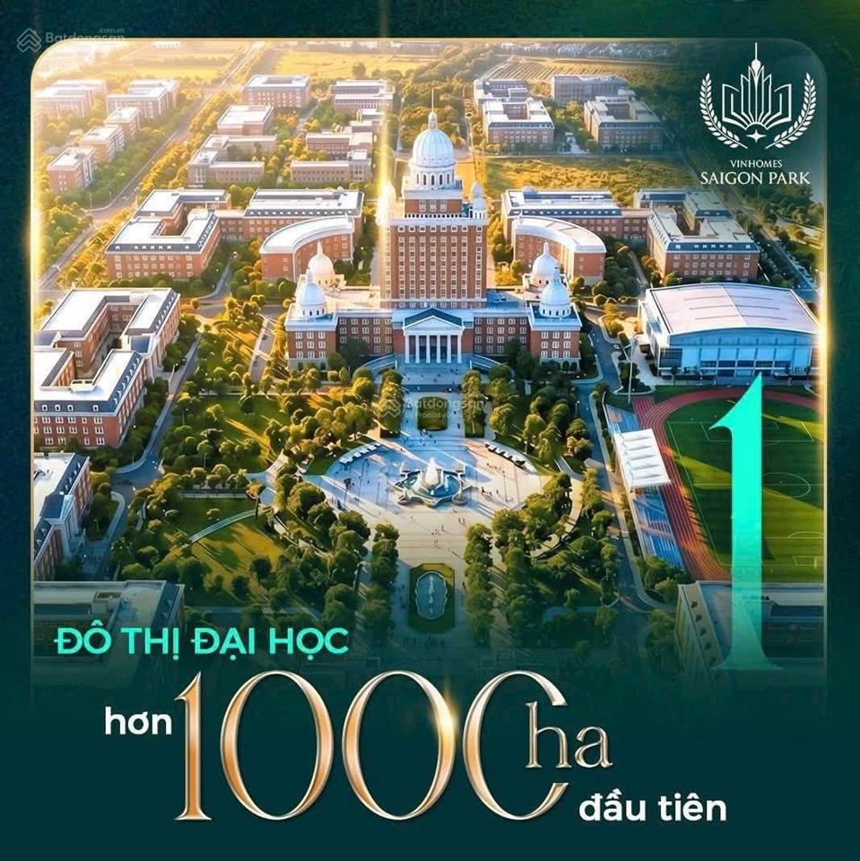 Vinhomes saigon park hóc môn khu đô thị tri thức đầu tiên ở tp.hcm