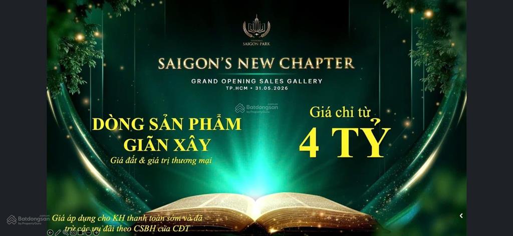 Vinhomes saigon park hóc môn khu đô thị tri thức đầu tiên ở tp.hcm