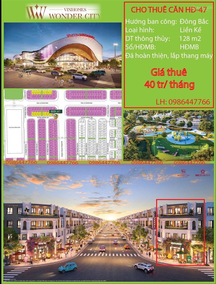 Biệt thự liền kề căn góc đã hoàn thiện, có thang máy