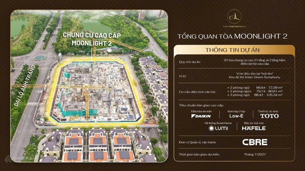 Căn 2pn chung cư moonlight2, view cv, siêu tiện ích, phù hợp cho gia đình 4 người
