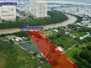 Bán đất nn tại phú xuân nhà bè. giá  5,5 triệu / m2, 2250 m2 hot