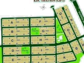 Bán đất nền dự án 250m2 tại khu dân cư thái sơn 1, 60tr/m2, nguyễn hữu thọ, nhà bè