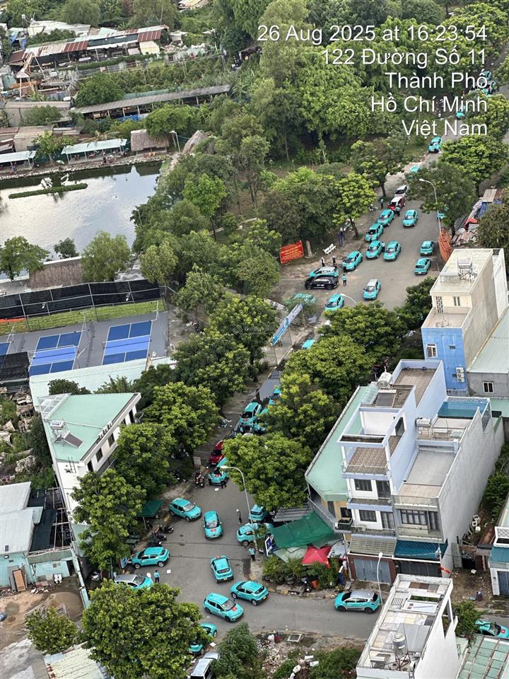 Bán đất đang cho thuê kd trạm sạc và rửa xe p.tam bình, tđ. dt 8x25(cn 185m2) lô góc, chỉ 16t tlcc