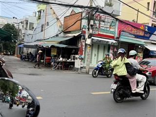 Bán đất lô góc mt lê quang định, ko lg hẻm. dttt 83m2 vuông vức khu vực được xây 5t btct, chỉ 21t.