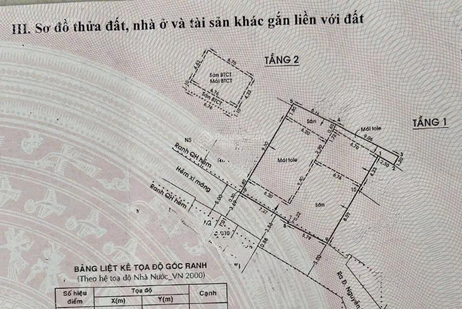 Bán nhà hxh nguyễn trãinguyễn cư trinhq1bề ngan lớn 13m, sổ vuông, cn 181m2xd mới h5t, chỉ 52t
