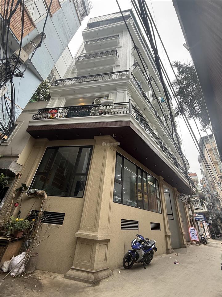 Toà nhà miếu đầm 120m  kinh doanh & chdv  lô góc 3 mặt thoáng  ô tô tránh  dòng tiền 150tr/th