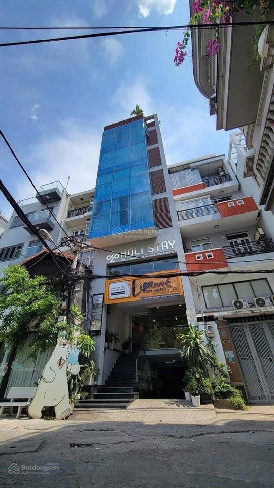 Tòa nhà hầm 7 tầng dtsd hơn 500m2  tuyến đường thương hiệu lê văn sỹ  giá chỉ 25 tỷ