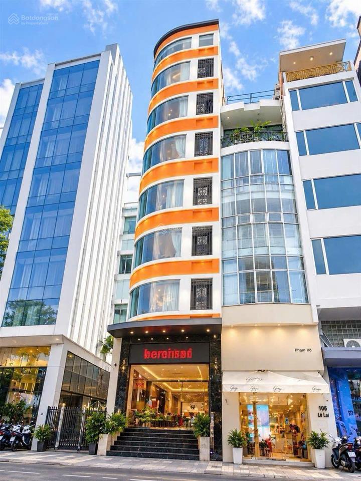 Siêu phẩm building góc 2 mặt tiền lê lai, p. bến thành  hầm 8 tầng  view cv 23/9  giá 115 tỷ