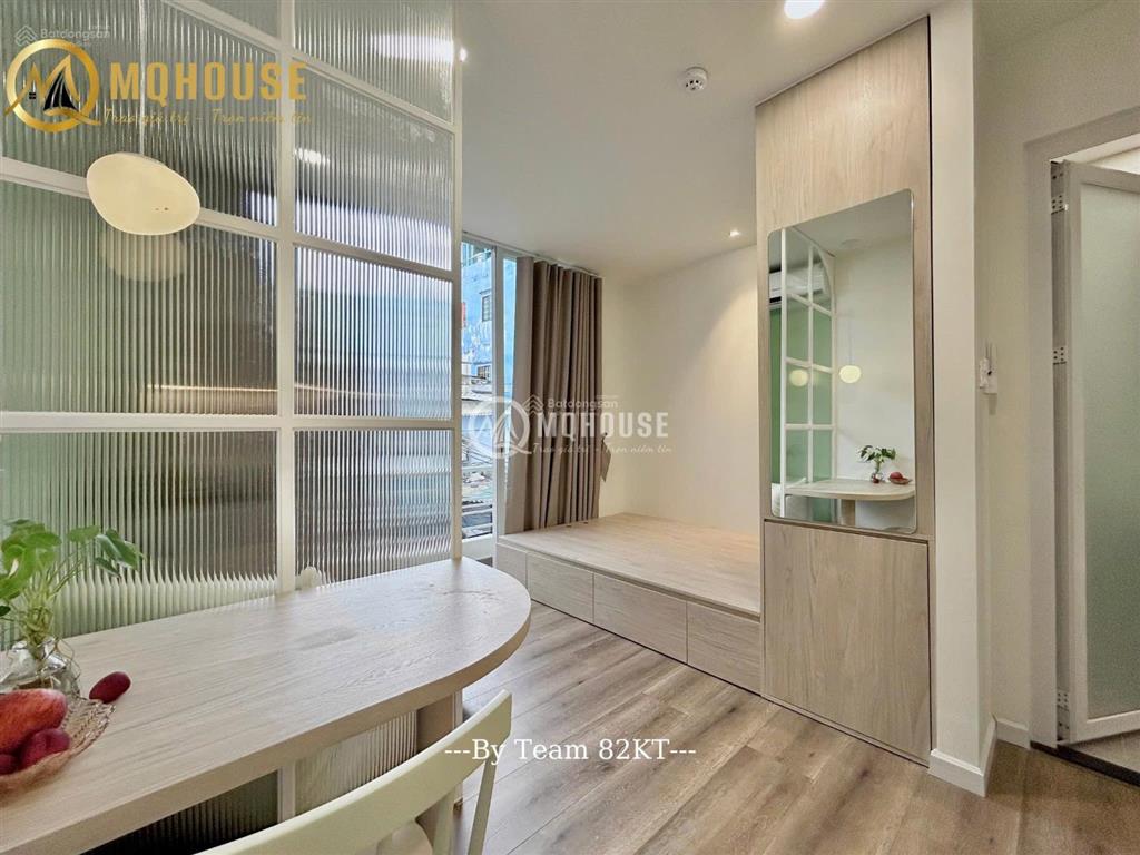 Căn hộ dạng studio ban công xinh ngay phường cầu kiệu, trường sa, phú nhuận full nội thất