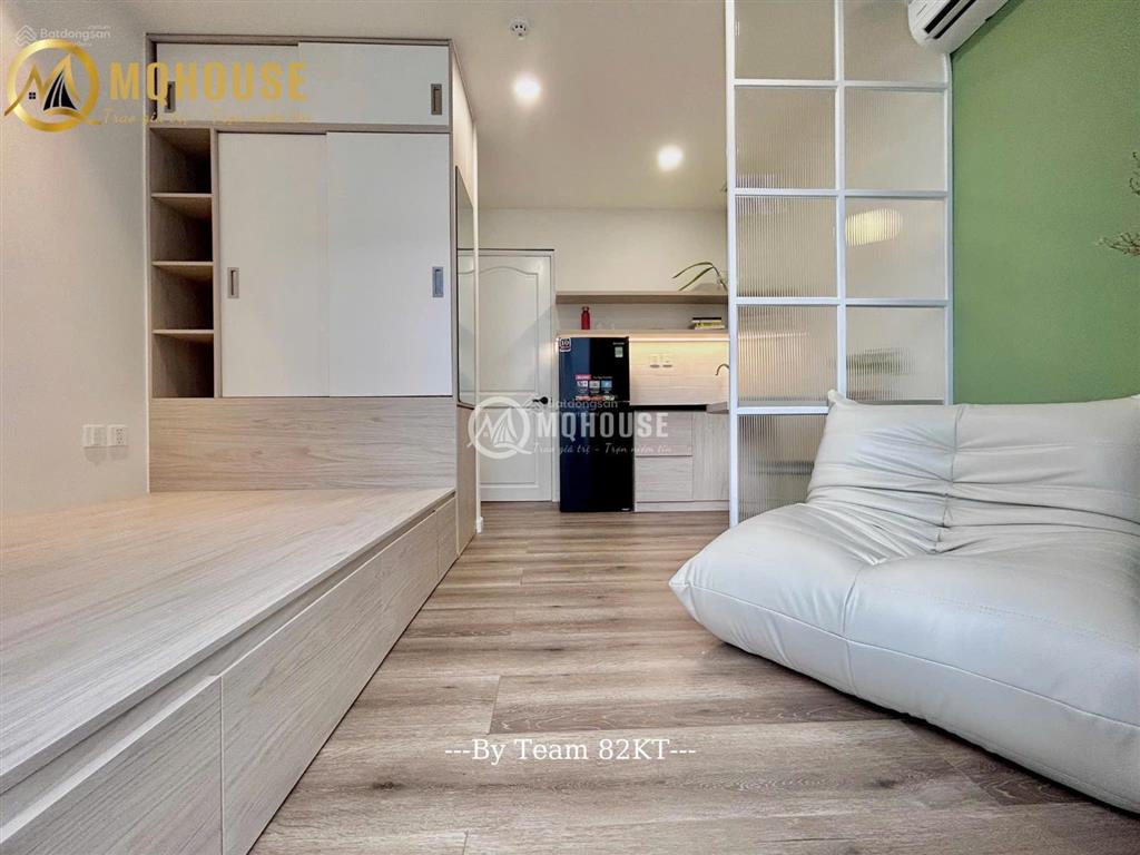 Căn hộ dạng studio ban công xinh ngay phường cầu kiệu, trường sa, phú nhuận full nội thất