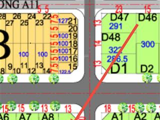 Bán lô góc vip hud nhơn trạch 2 mặt tiền 26m & 16m vị trí kinh doanh đẹp giá chỉ 26.5 triệu/m2