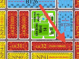 Bán lô đất đẹp xdhn đối diện công viên , đối diện khu biệt thự , đường 17m thông nguyễn văn cừ