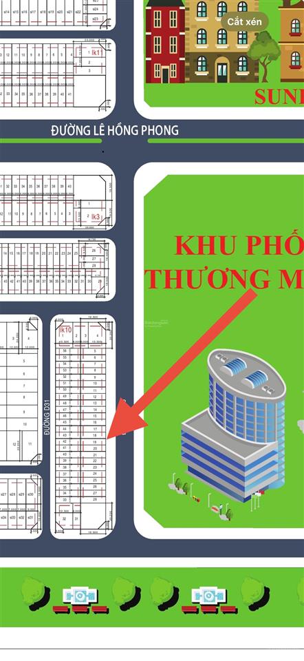 Bán gấp 2 lô liền kề hud 9 vị trí đẹp đối diện tttm đường 30m giá tốt chỉ 2.6 tỷ / lô