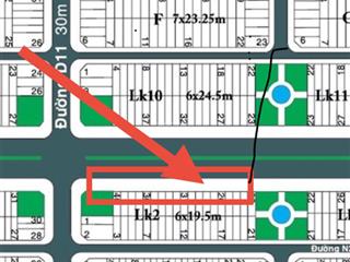 Nhà phố trục chính lê hồng phong 53m hud 9 nhơn trạch | giá 6,5 tỷ