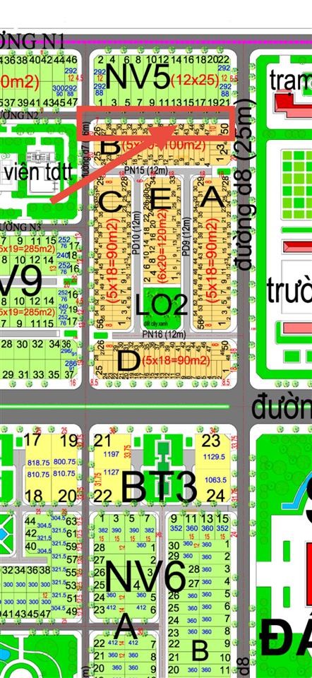 Bán đất hud nhóm 1 vị trí đẹp, giá tốt đầu tư