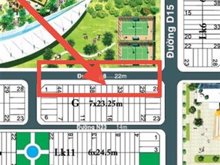 Bán đất sunflower city trục đường 22m đối diện trung tâm thể dục thể thao