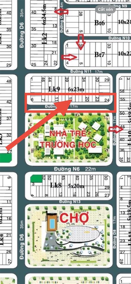 Bán đất nền sunflower nhơn trạch đối diện trường học chỉ 850 triệu