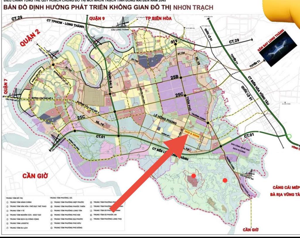 Bán lô biệt thự hud nhơn trạch nhóm 1